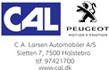 Peugeot Holstebro - C.A. Larsen Automobiler A/S